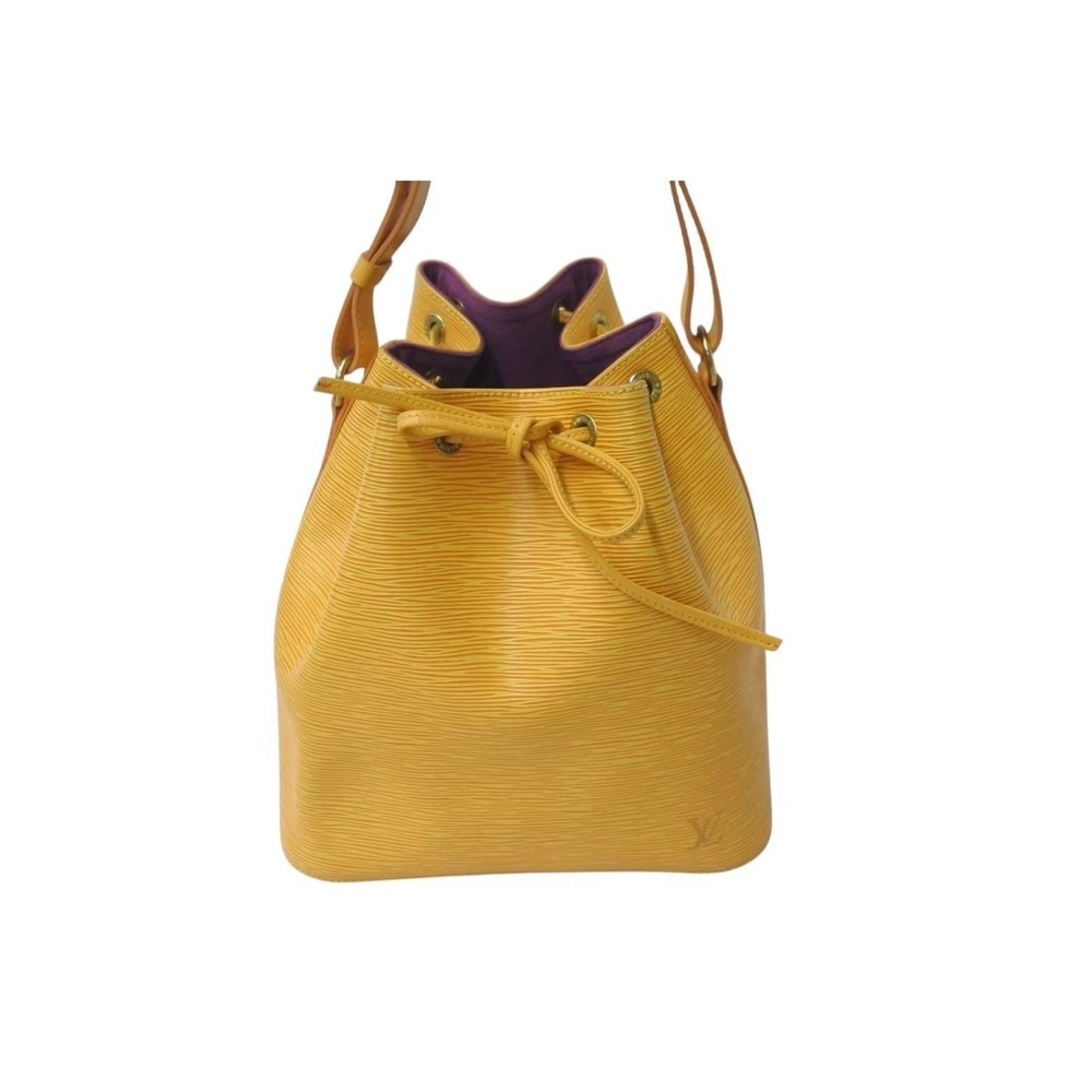 Louis Vuitton Yellow Epi Leather Bag Shoulder Noe
